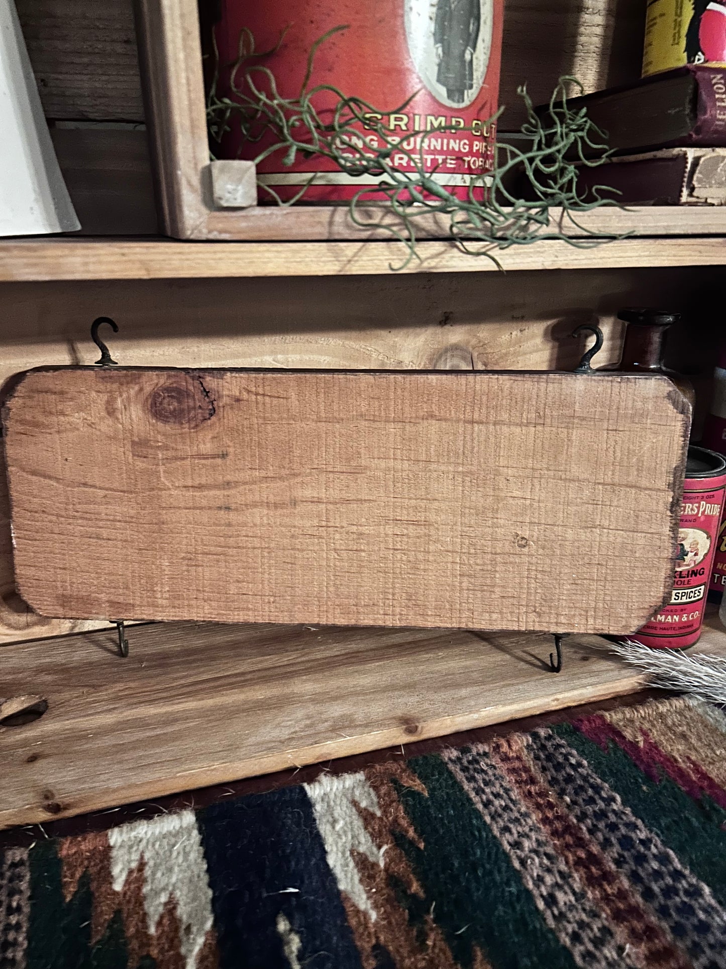 Vintage Wood Fruit Crate  End- Hyder Ranch
