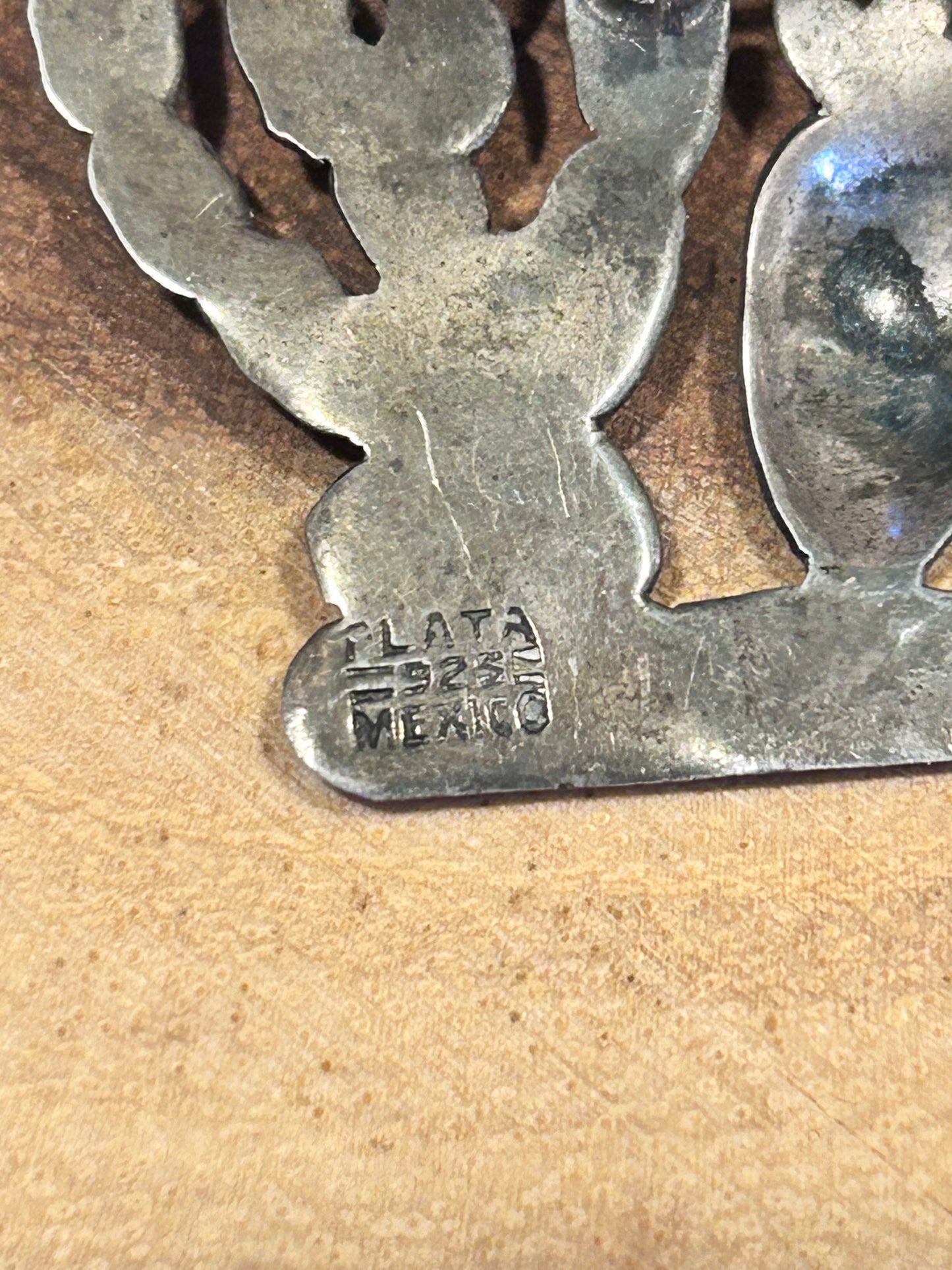 Plato Vintage Brooch