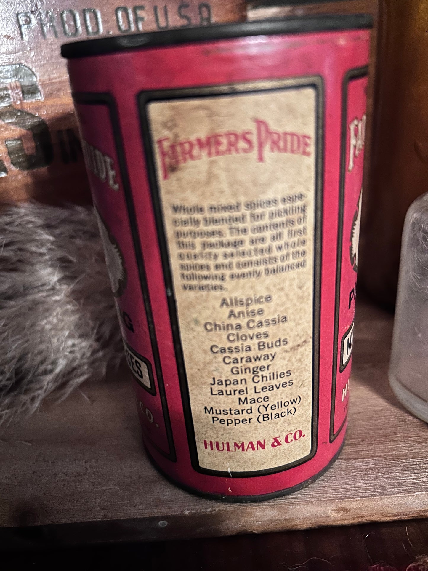 Farmers Pride Pickling Spice Container