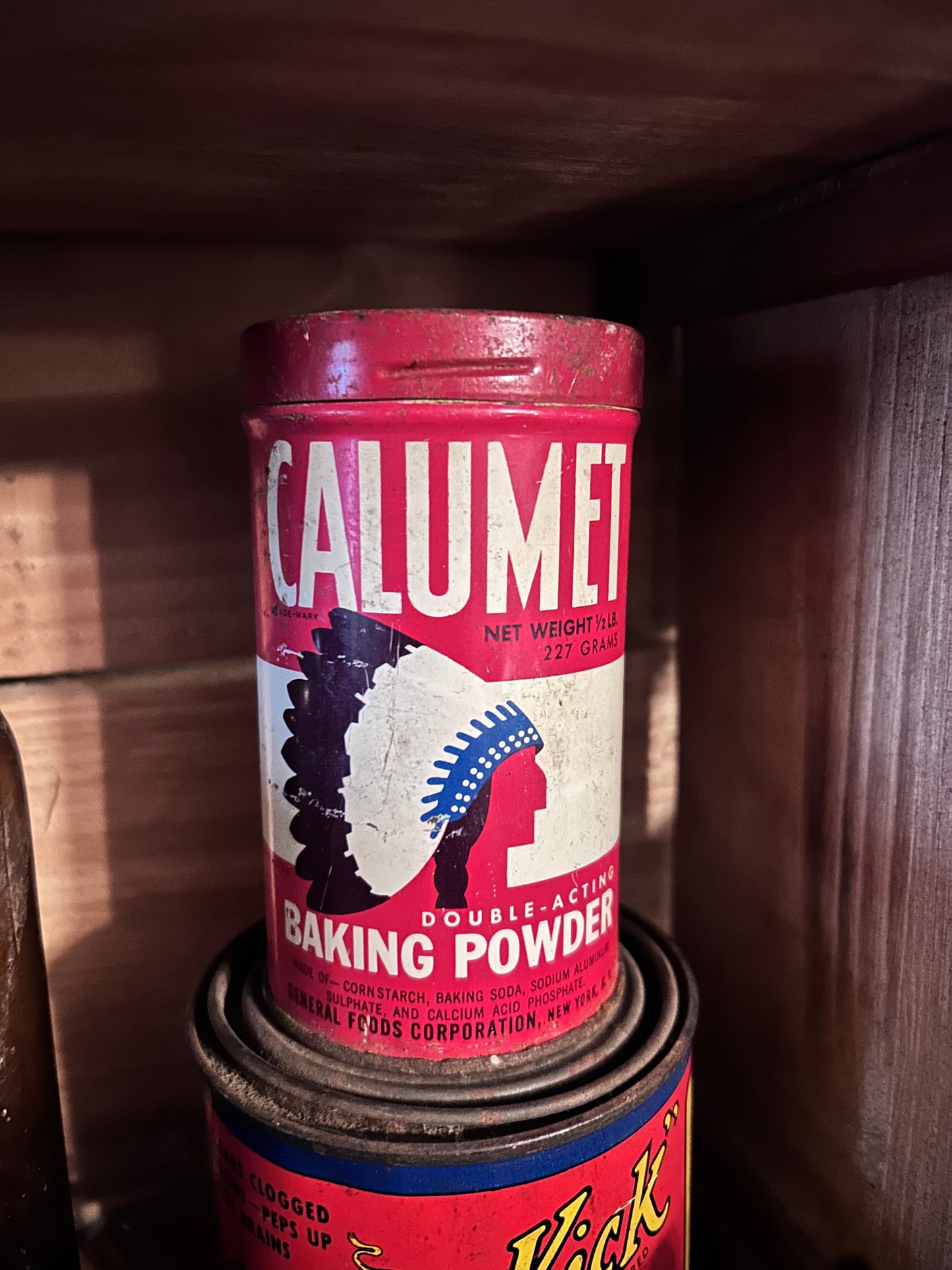 VIntage Calumet Baking Powder tin