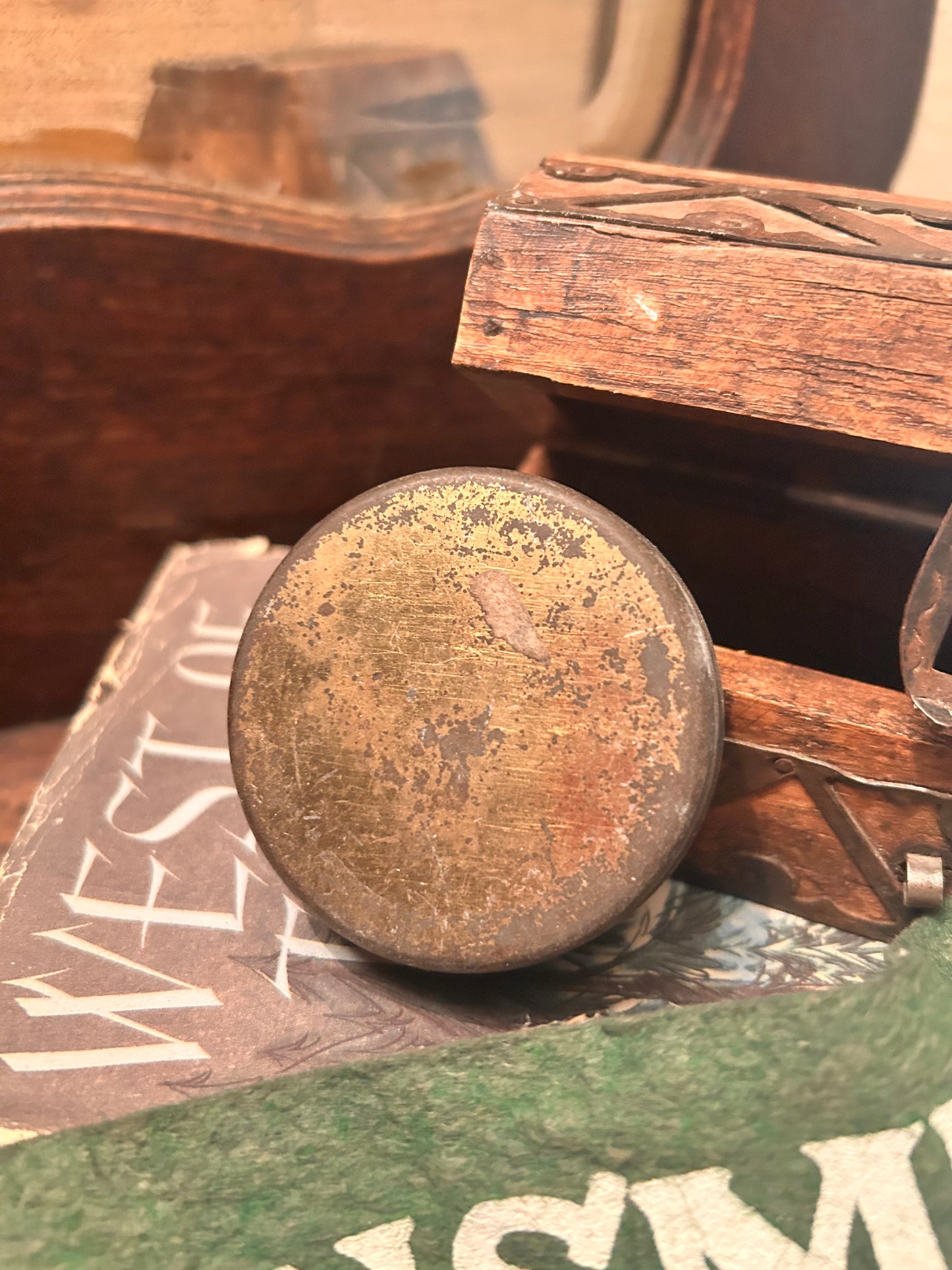 Vintage Chief Metal Polish Tin