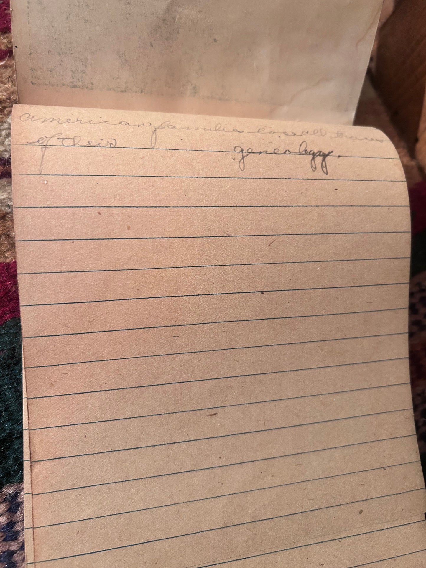 In The Foothills 5x7 print Notebook