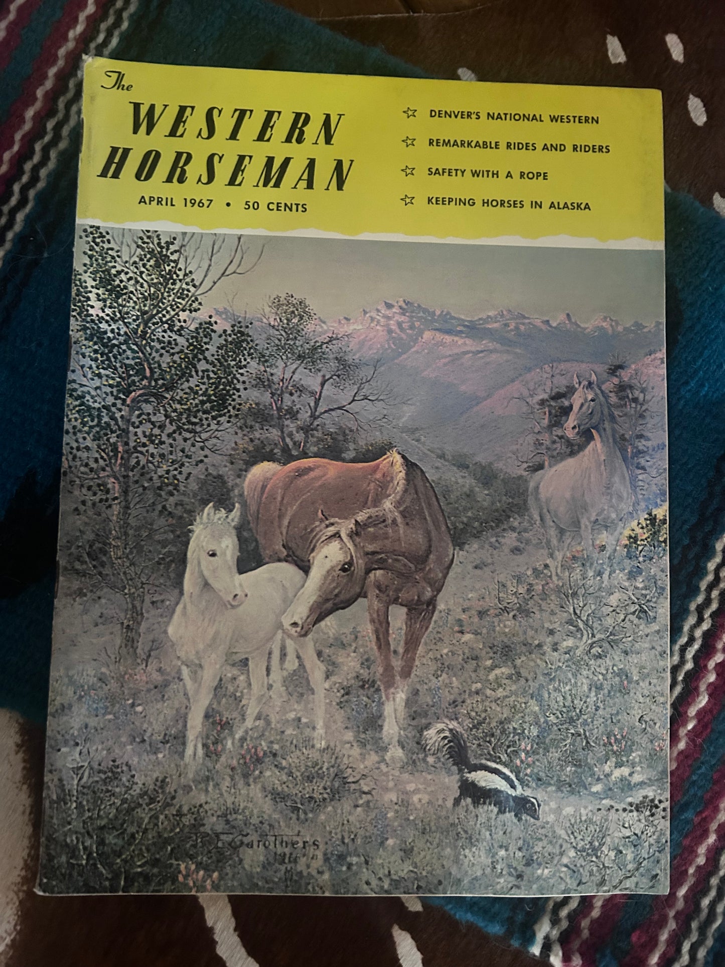 Vintage Western Horseman