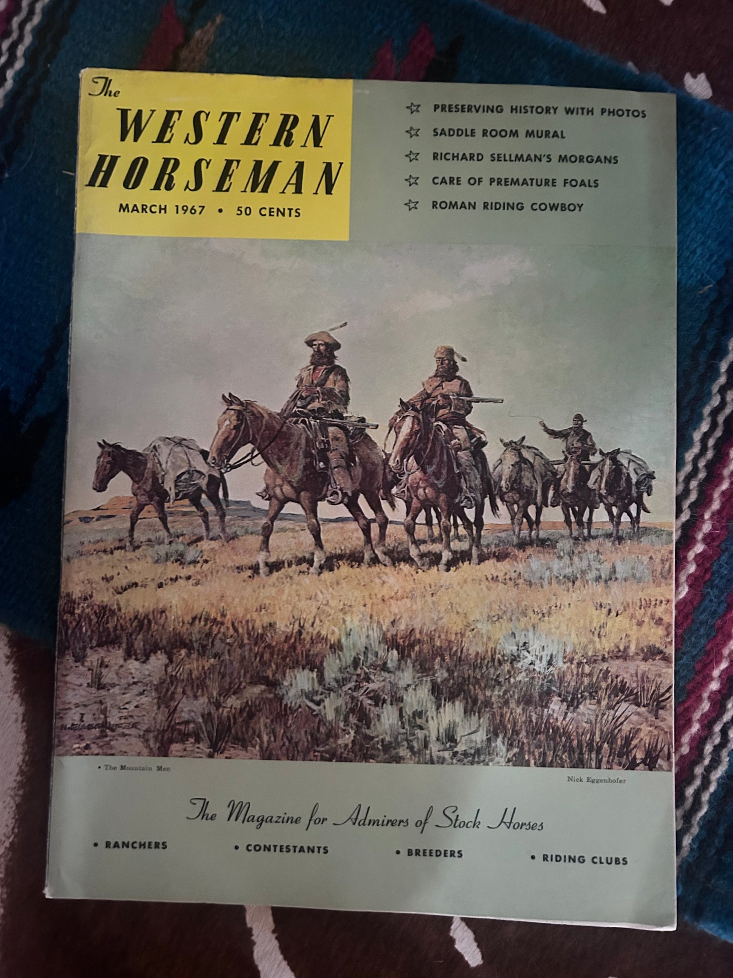 Vintage Western Horseman