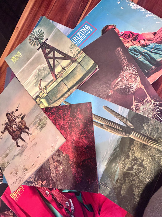 Vintage Arizona Highways March 1954