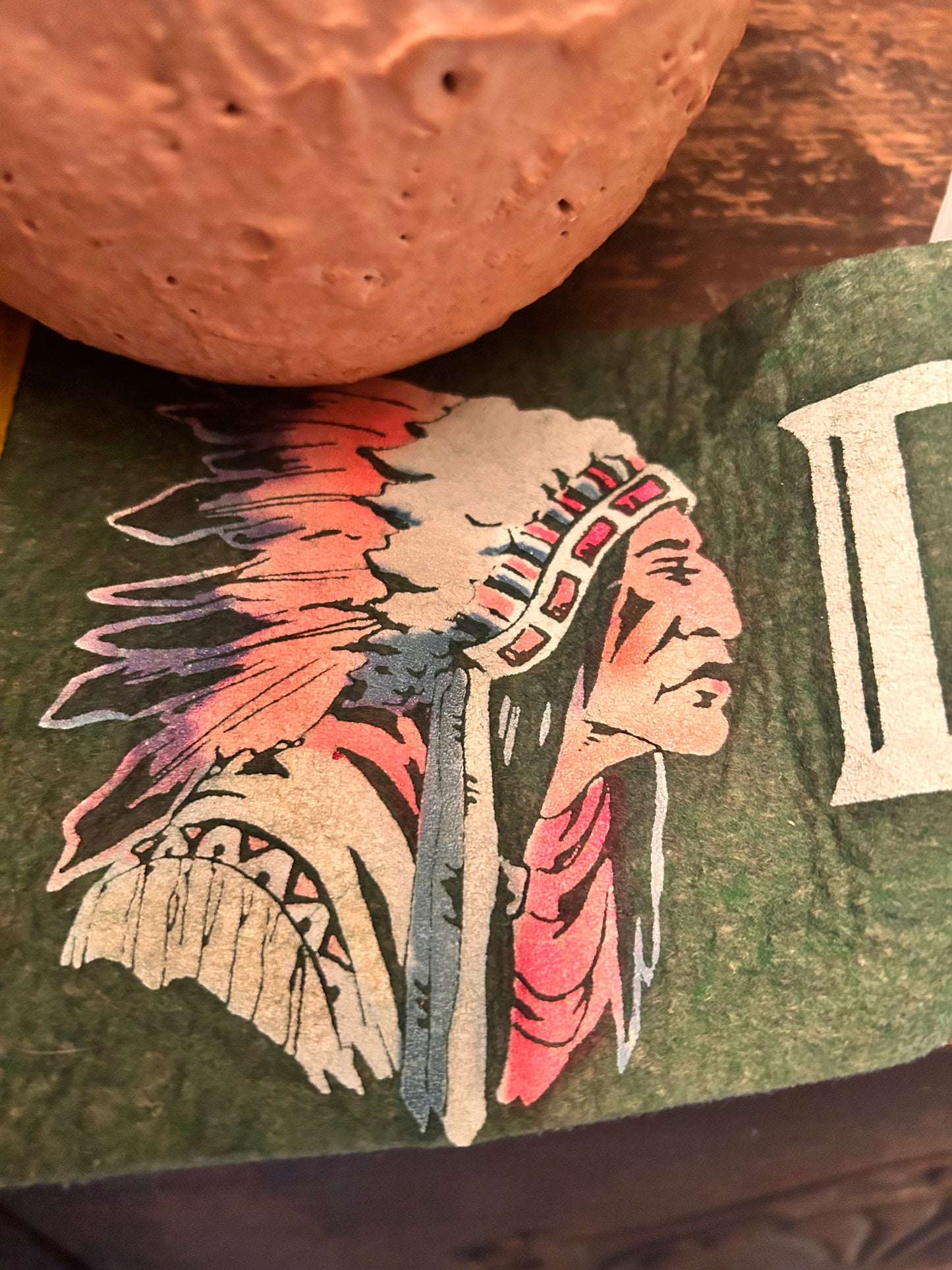 Vintage Dunsmuir California souvenir pennant