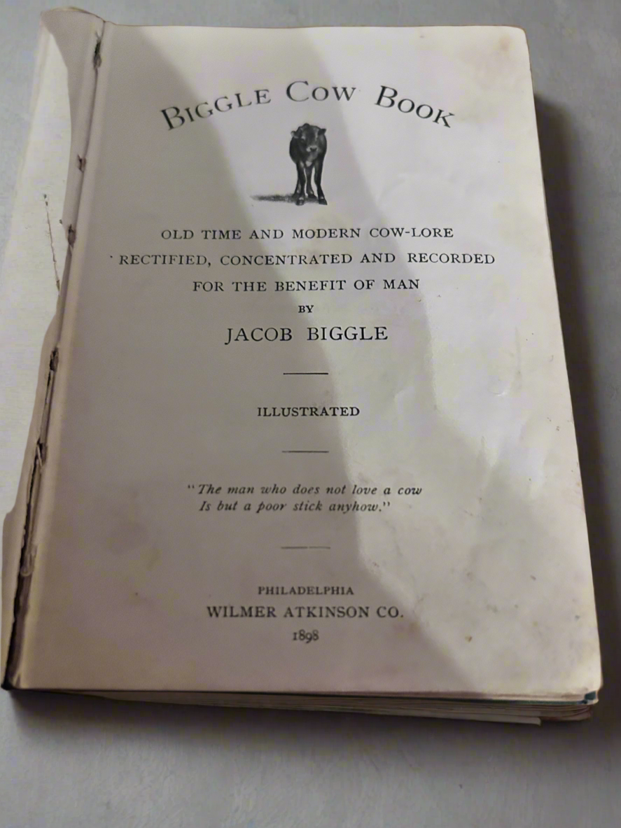 Biggle Cow Book