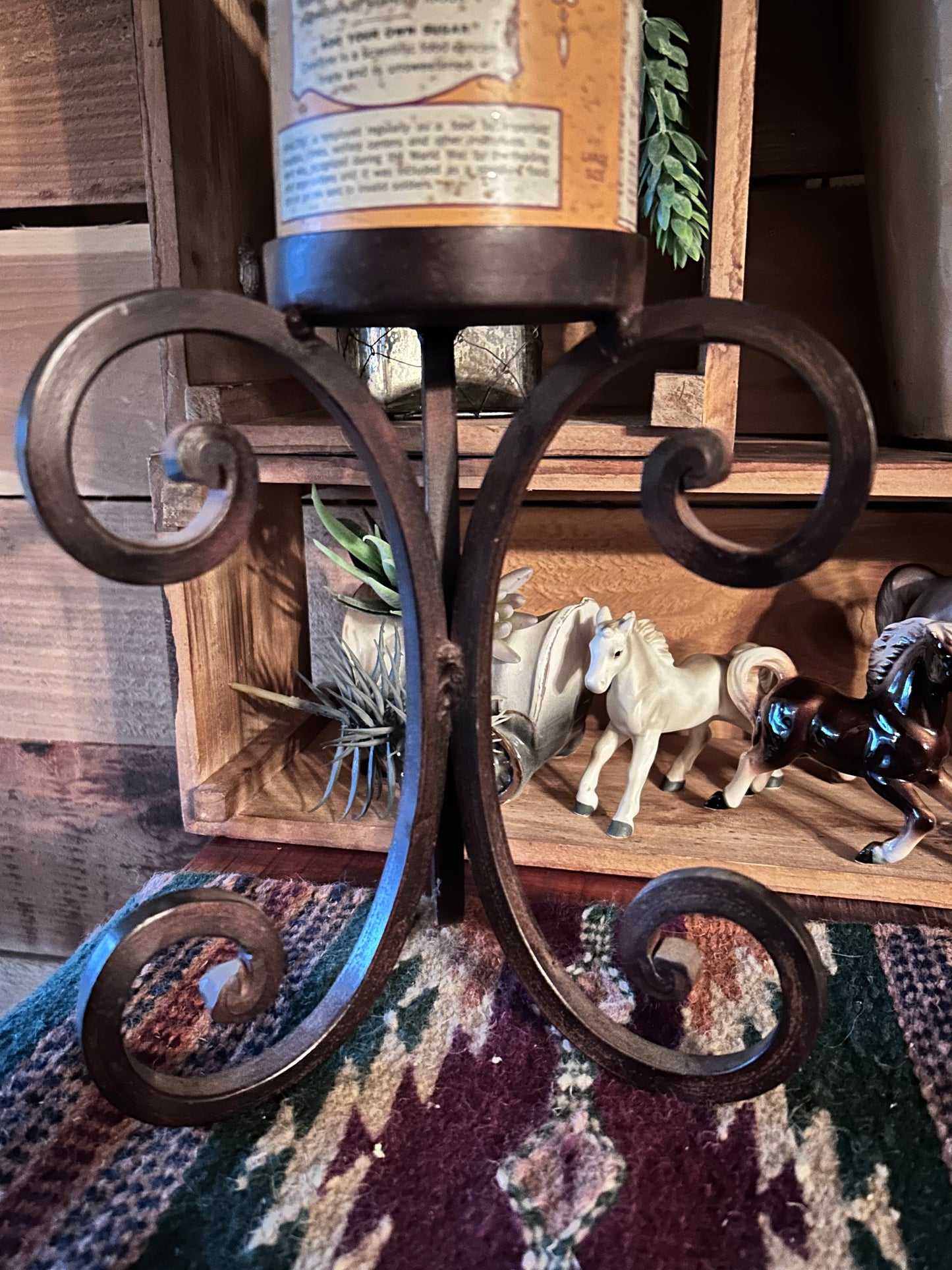 Metal Candle Holder