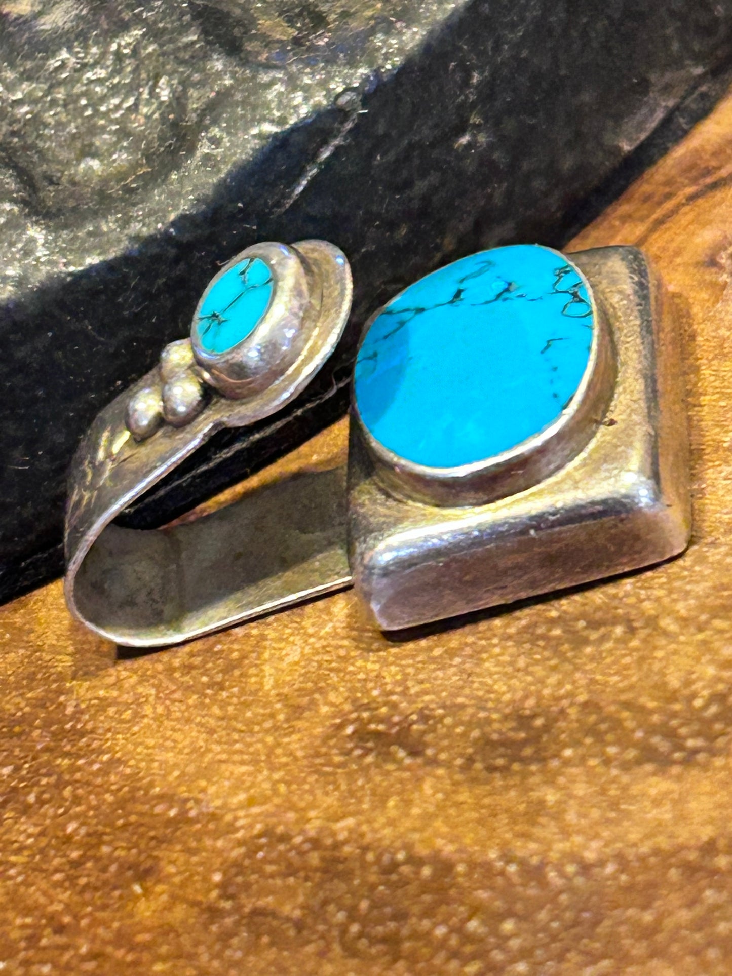 Vintage Mexico 925 Turquoise Pendant