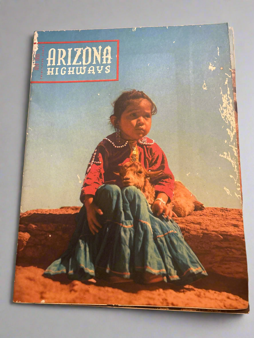 Vintage Arizona Highways July 1955