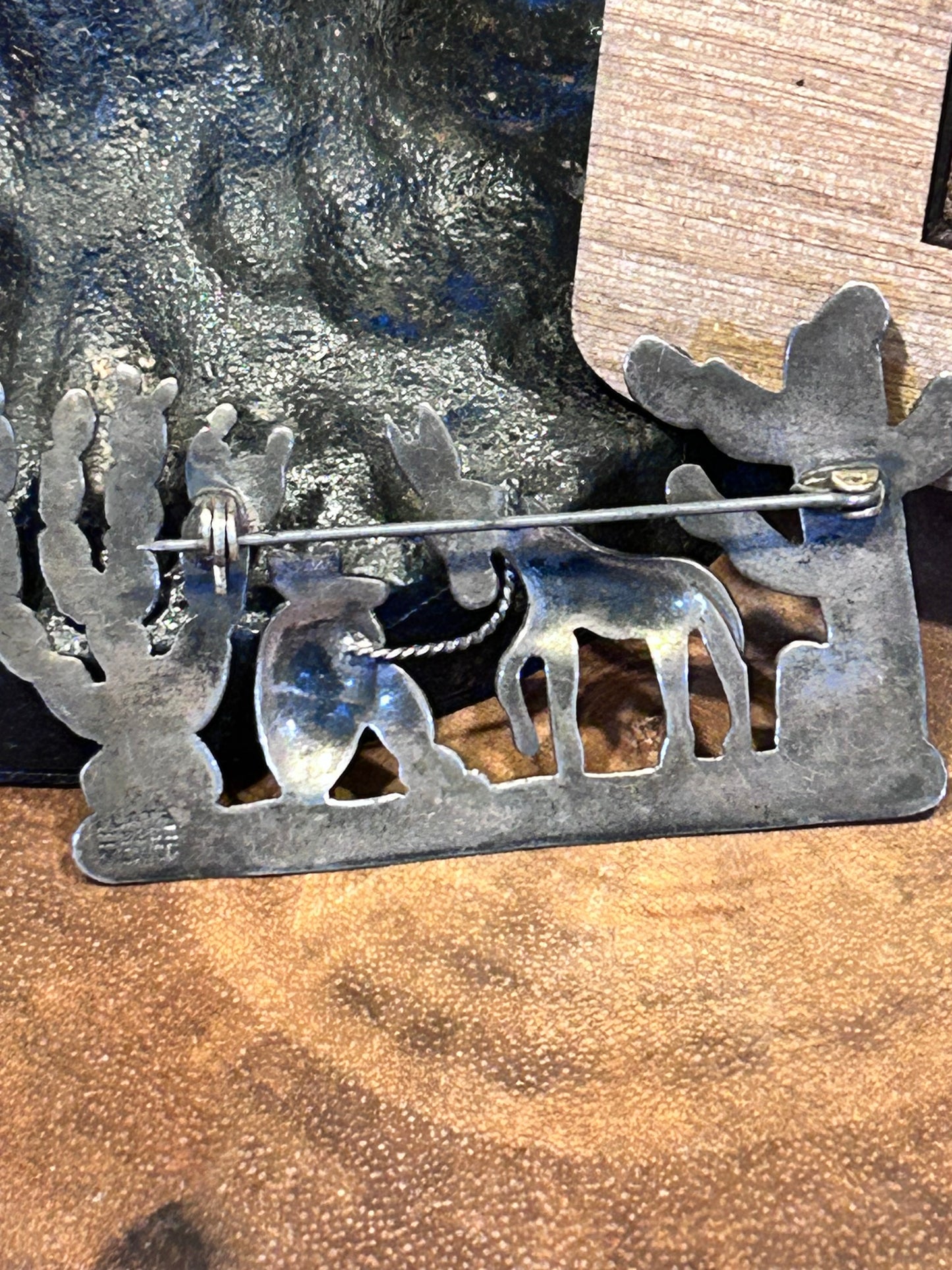 Plato Vintage Brooch