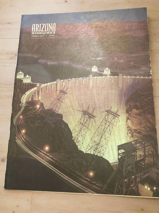 Vintage Arizona Highways February 1954