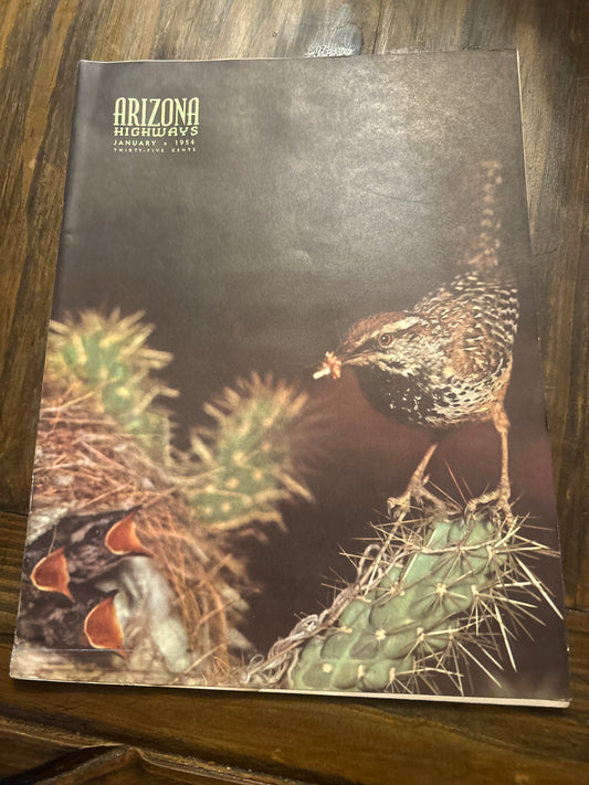 Vintage Arizona Highways January 1954