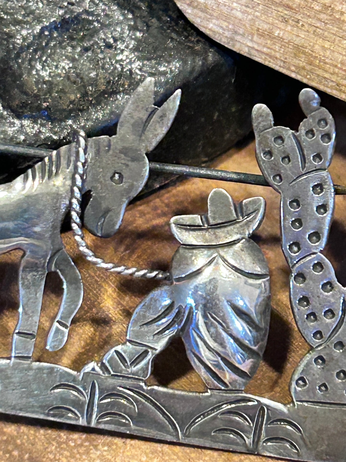 Plato Vintage Brooch