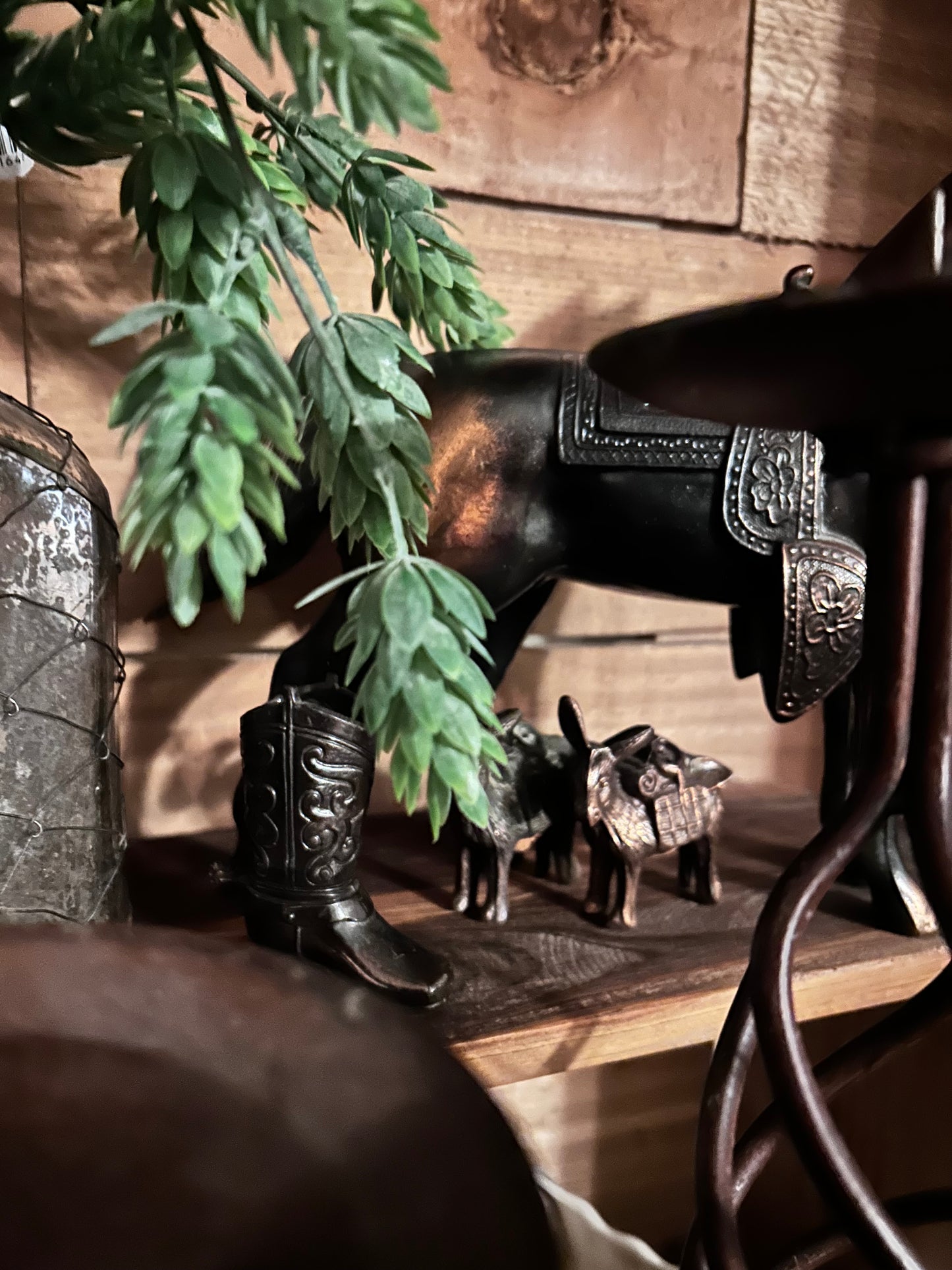 Vintage burro s/p shakers