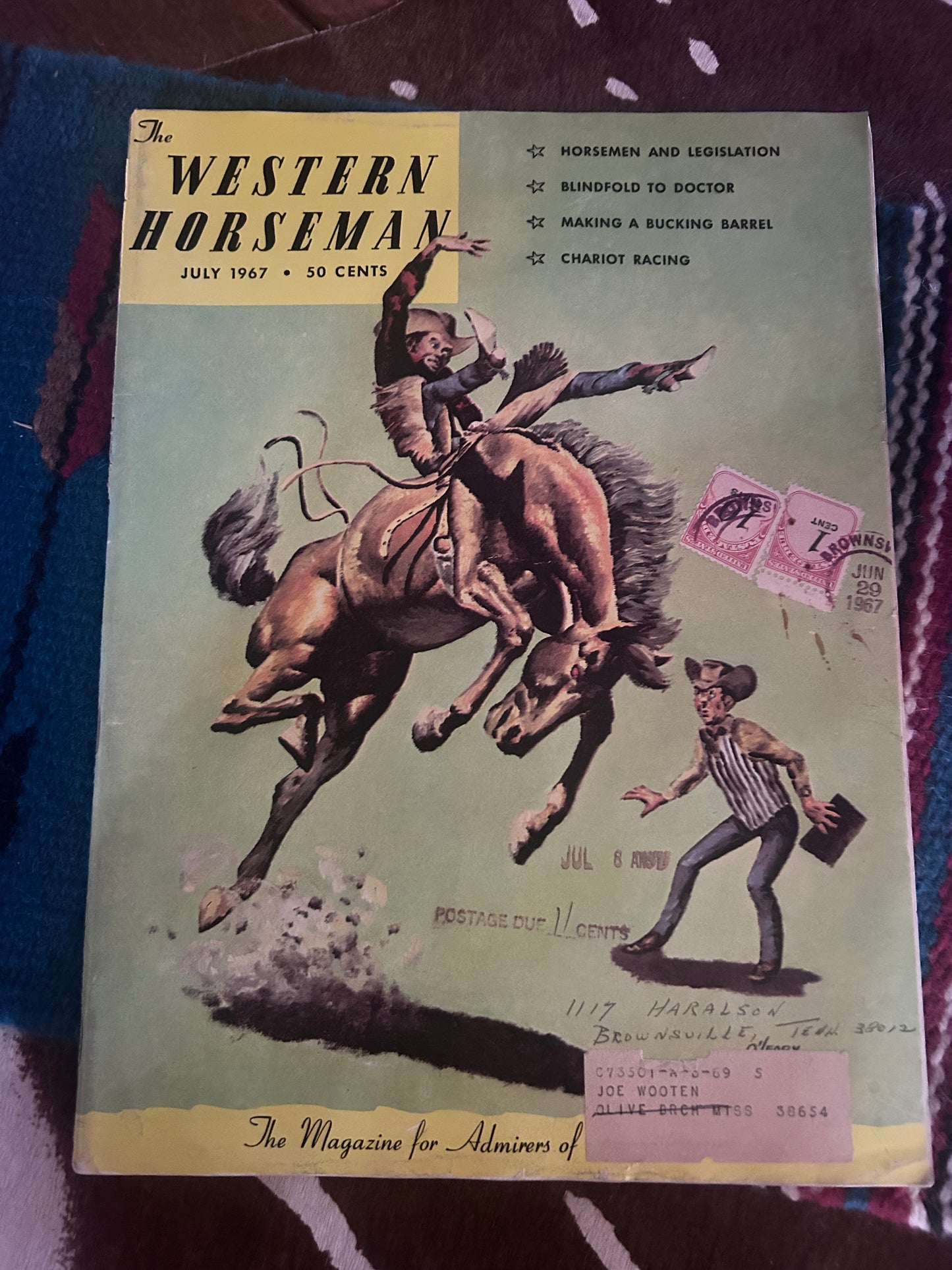 Vintage Western Horseman