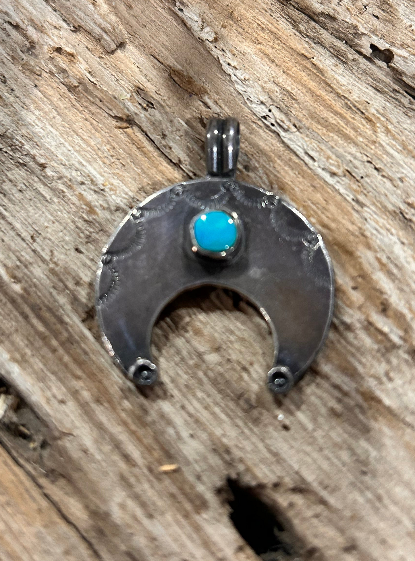 Sterling Naja with running horse marking