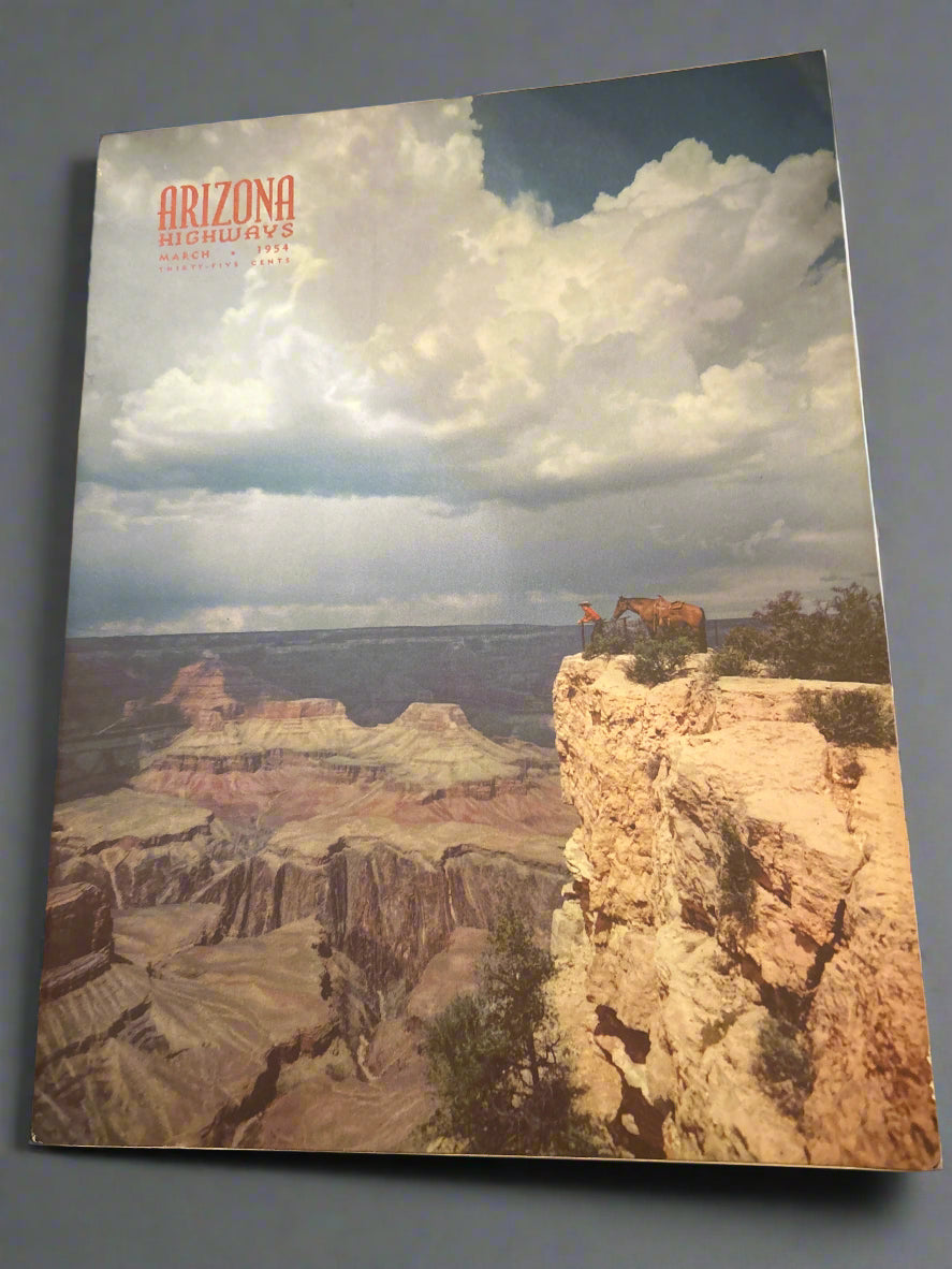 Vintage Arizona Highways March 1954