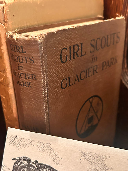 Vintage Hard Cover Girl Scouts in Glacier Park