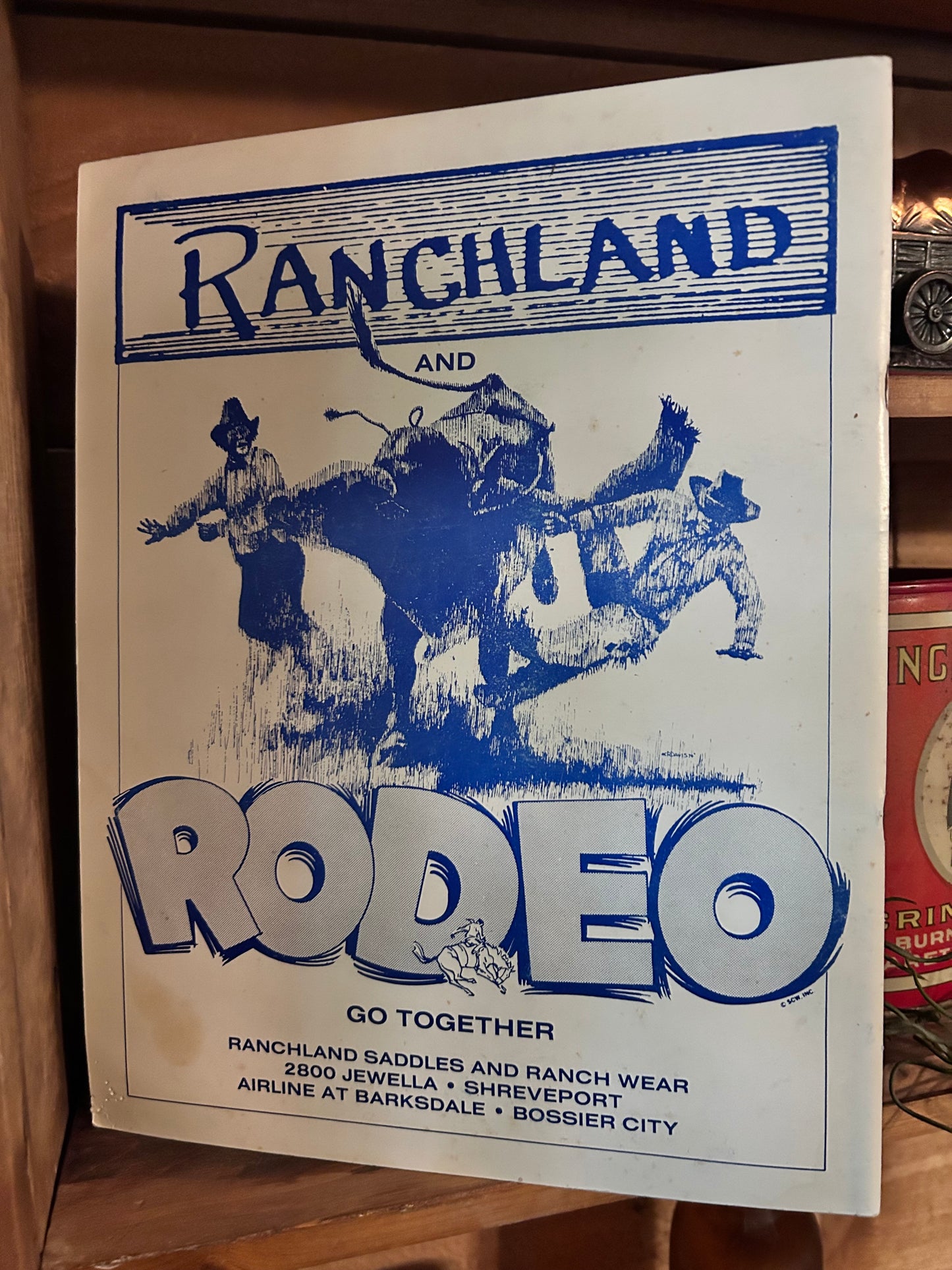 3rd Annual HS Rodeo Program 1983