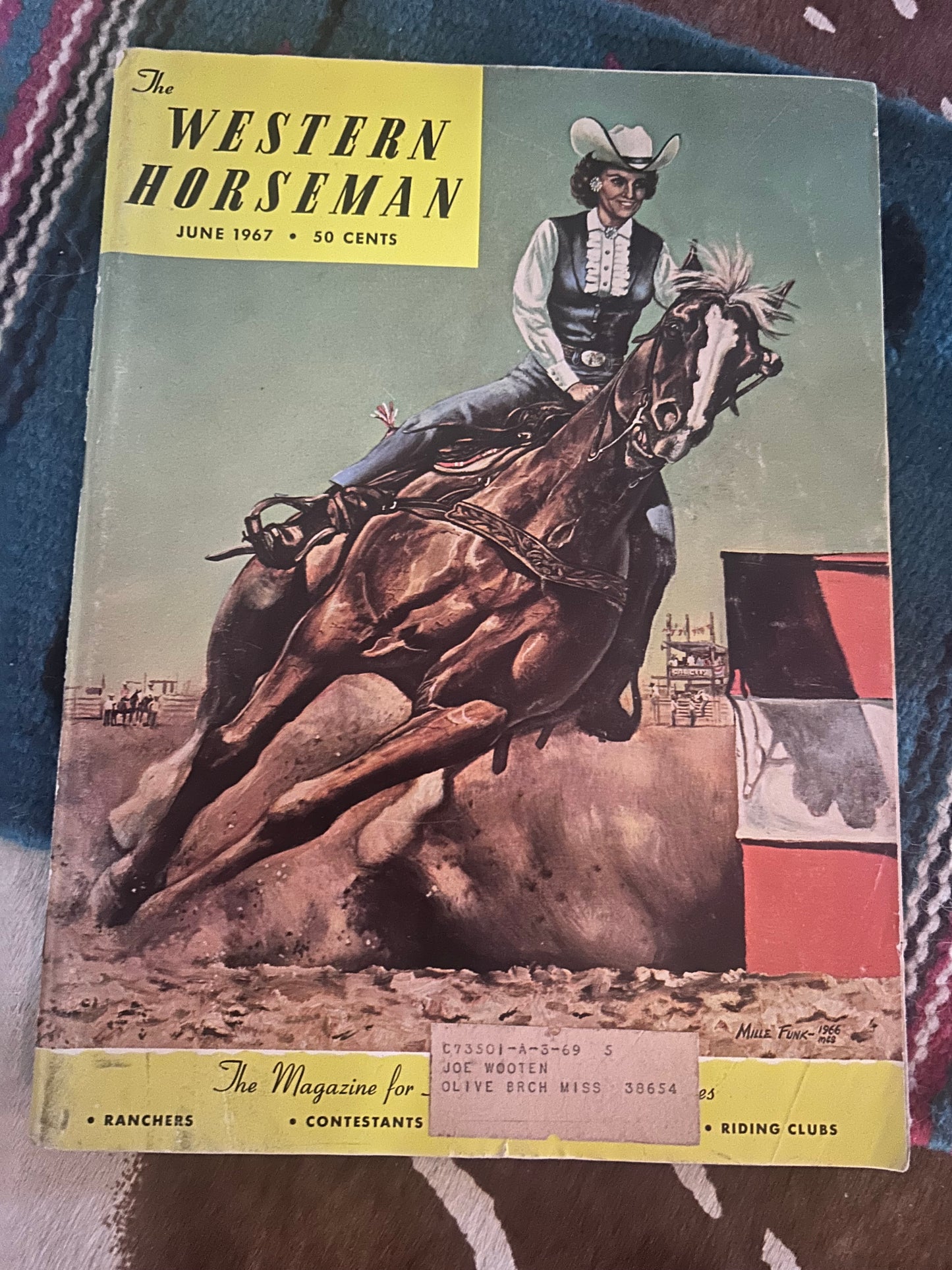 Vintage Western Horseman