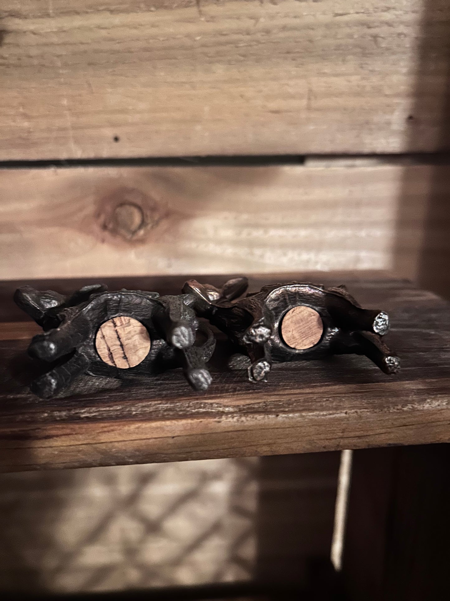 Vintage burro s/p shakers