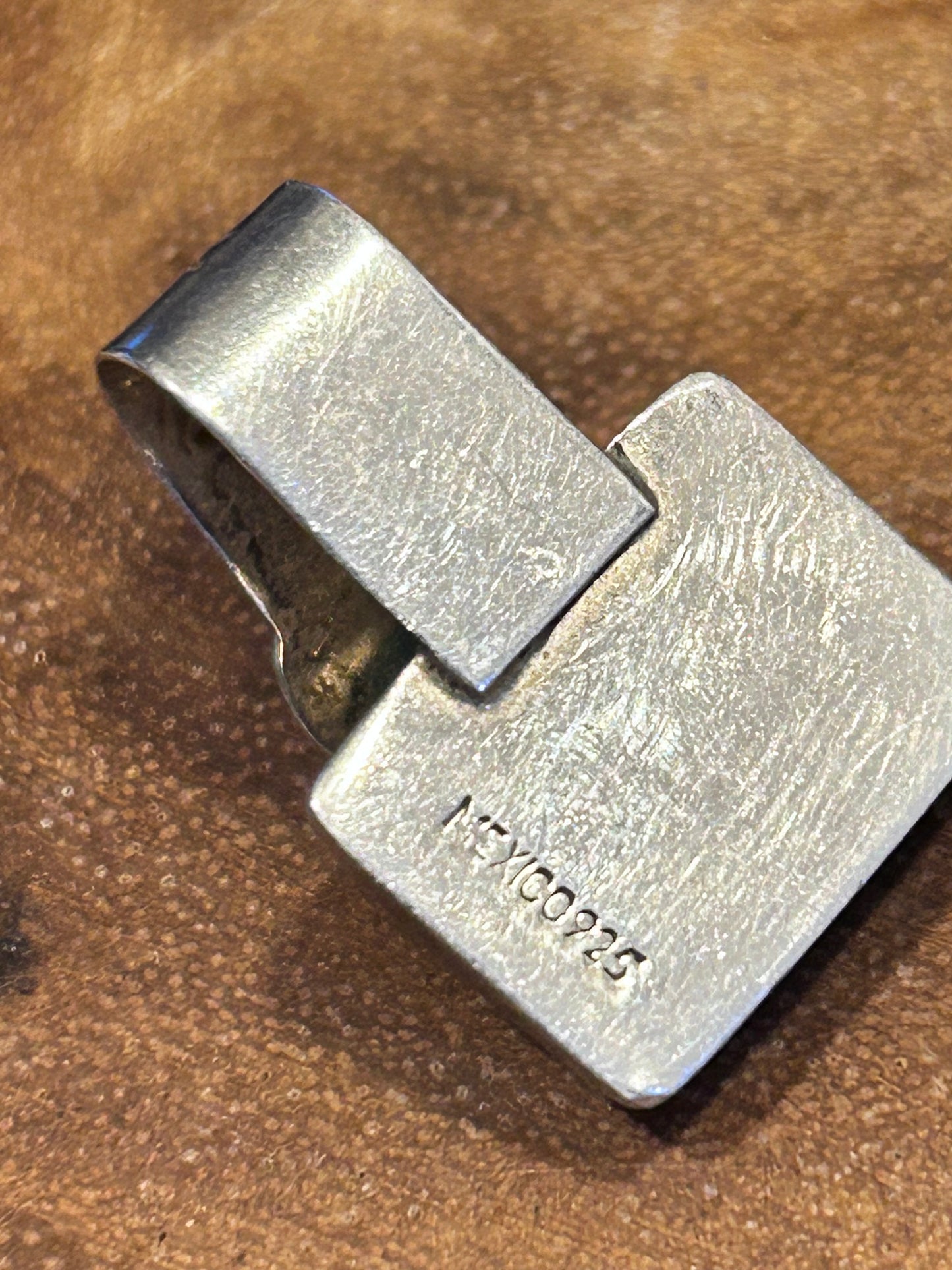 Vintage Mexico 925 Turquoise Pendant